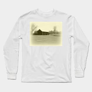 Memories of Long Ago - Grey Long Sleeve T-Shirt